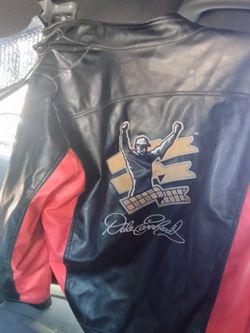 Dale Earnhardt Leather Jacket xl