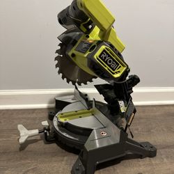 Ryobi 18V Miter Saw 7 1/4” ,just The Tool
