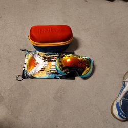 Phibee Snowboard Ski Goggles With Bag In Case
