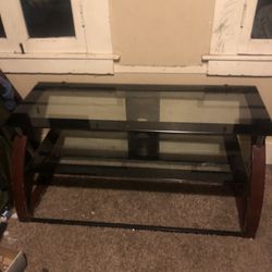 3 Layer Glass Table