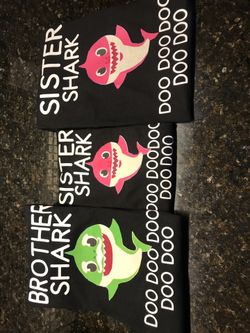Personalized baby shark shirts