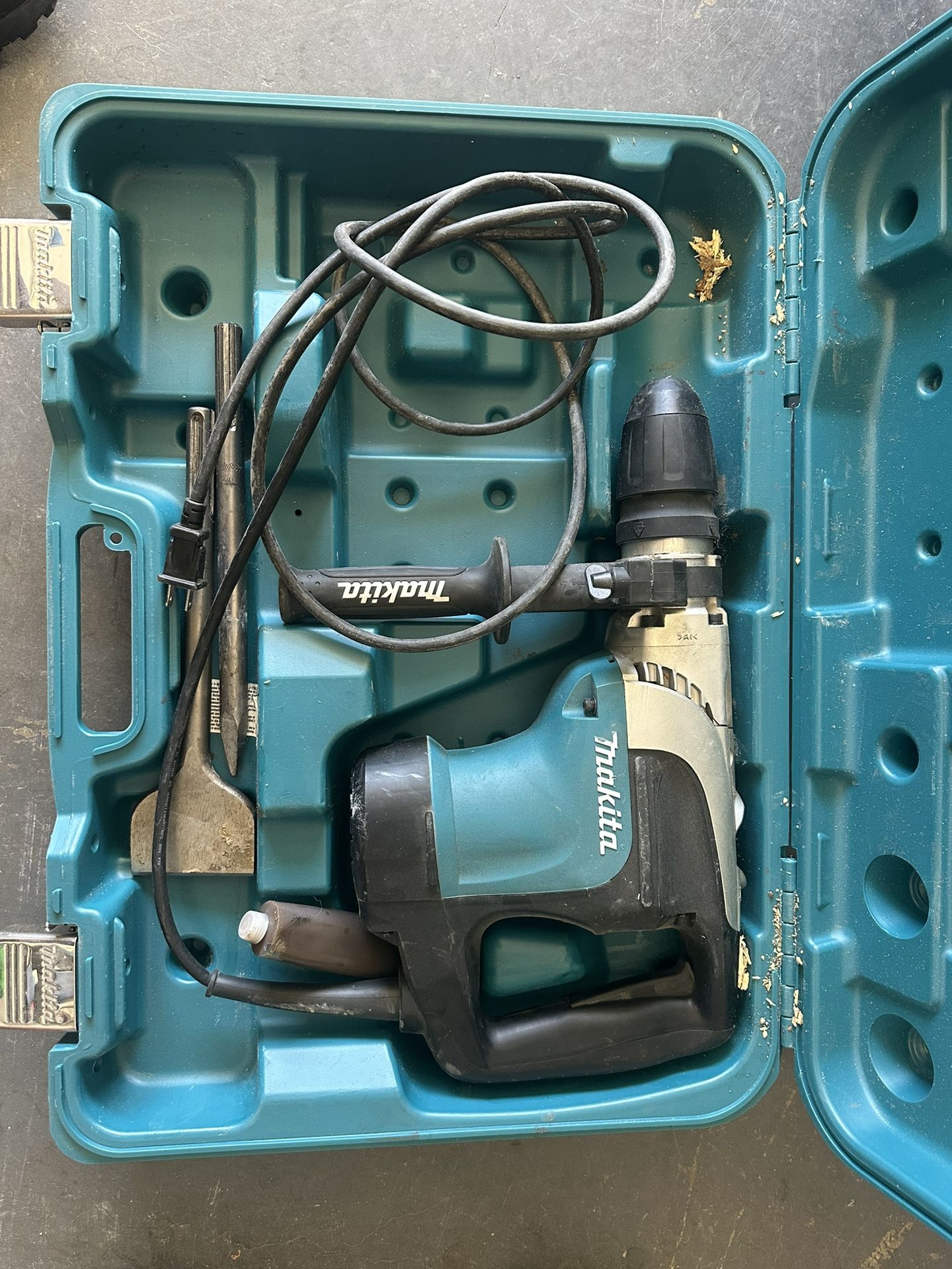 Rotary Hammer Drill with Side Handle and Hard Case