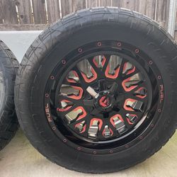Fuel Wheels w/ Tires – 20” – Like New