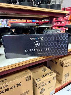 Nemesis Audio NA-5000.1KOR 5000W Max Korean-Made Mono Block Subwoofer Amplifier