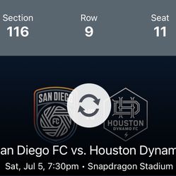 SDFC VS HOUSTON DYNAMO
