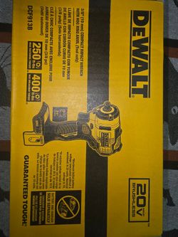 New Dewalt 20v 3/8" compact impact, tool only