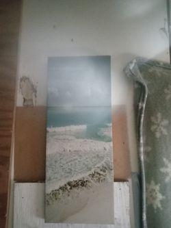 Beach Picture Canvas 