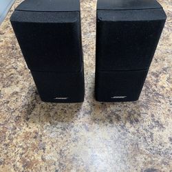 BOSE "Double Cube" SPEAKERS Acoustimass Lifestyle Surround PAIR 