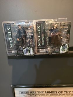 The matrix action figures