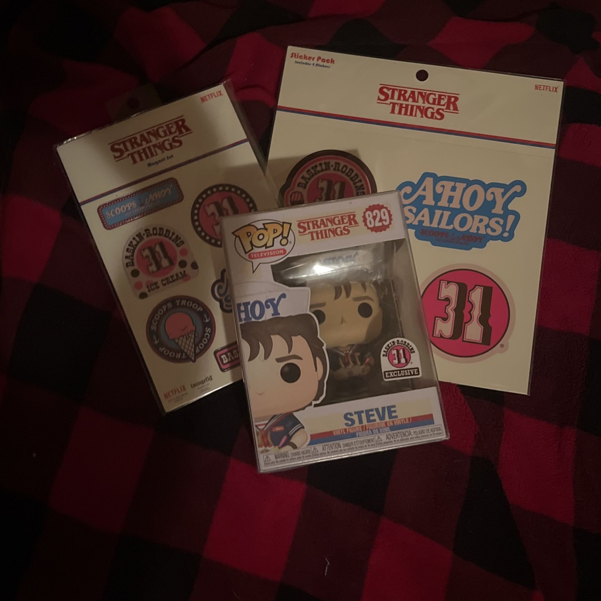 Baskin And Robins Steve Funko Stranger Things
