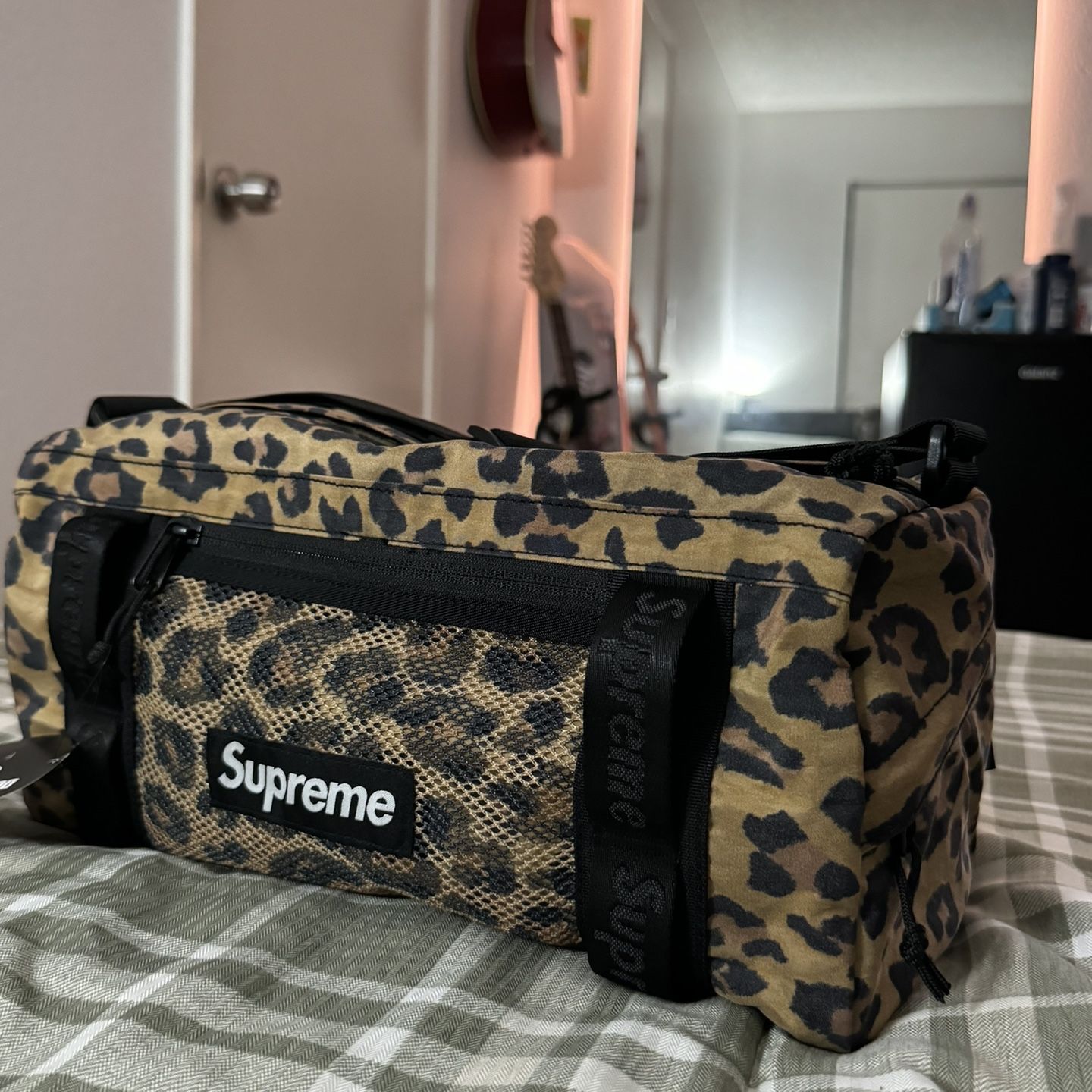 Supreme Mini Duffle Bag Leopard for Sale in Long Beach, CA - OfferUp