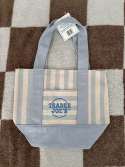 Trader Joe's Mini Canvas Tote Bag