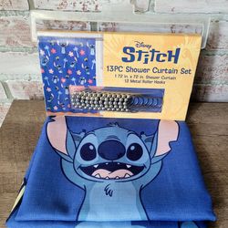 Disney Stitch shower curtain