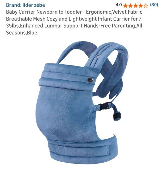 Liderbebe Baby Carrier