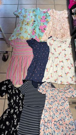 Girl Clothes Size 7/8 Summer Dresses