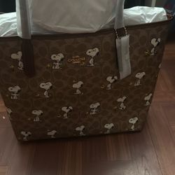 Snoopy Coach Bag