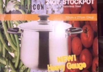 24QT stock pot new in box