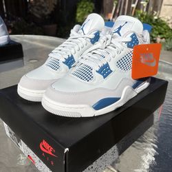 Jordan 4  military blue