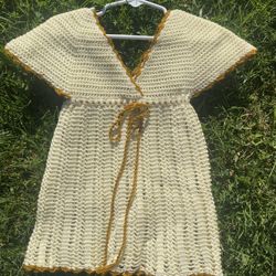 Vintage Handmade Knitted Dress