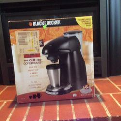Black&Decker HomeCafe ☕️ The One Cup Coffeehouse ☕️