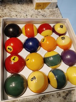 Pool balls