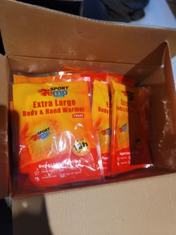 Large Hand, Body Warmers (33Count), up to 18 Hours of Heat, Super Long Lasting