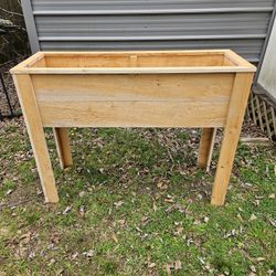 Raised Cedar Garden Bed