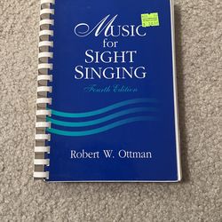 Music For sight singing Book