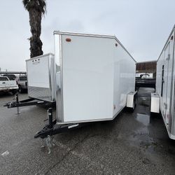 2025 Carson Trailer Racer Cargo 7’ X 14’ 7K GVWR 