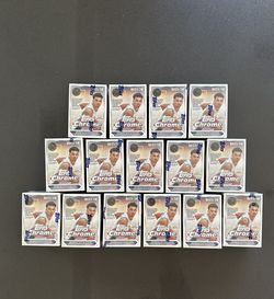 NEW 2023-24 Topps Chrome Basketball Blaster Value Box Factory Sealed