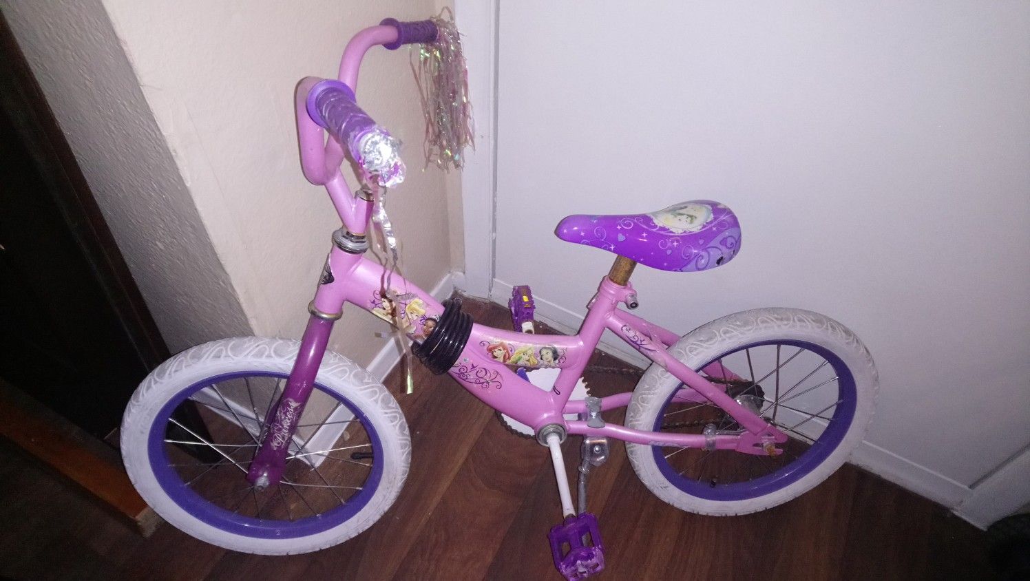 Disney princess little girl's bike