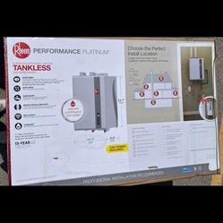 RHEEM TANKLESS HOT WATER HEATER