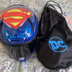 RPHA 11 PRO HJC “SUPERMAN” Motorcycle Helmet Size Medium *LIKE NEW WITH BLEMISH”