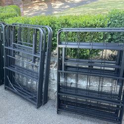 Metal Bed Frame Queen Twin One Set Of 2 Pieces 