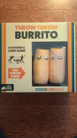 "Throw Throw Burrito" Boardgame