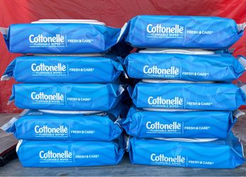 Cottonelle Flushable wipes