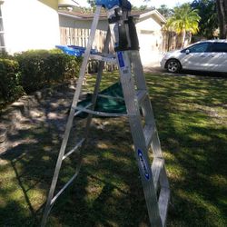 Werner Aluminum Ladder , 6' Feet  , 