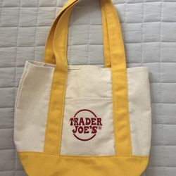 Yellow Trader Joes Mini Bag