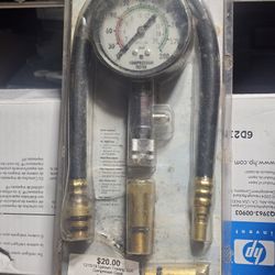 Innova 4 Piece Kit Compression Tester: Rubber Hose, Quick Disconnect Fitting, 12/14 mm Long Reach Adapters
Part , Brand New