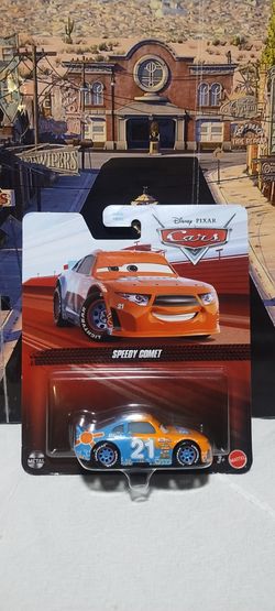 Disney Pixar Cars Speedy Comet Blinkr #21Piston Cup Racer 