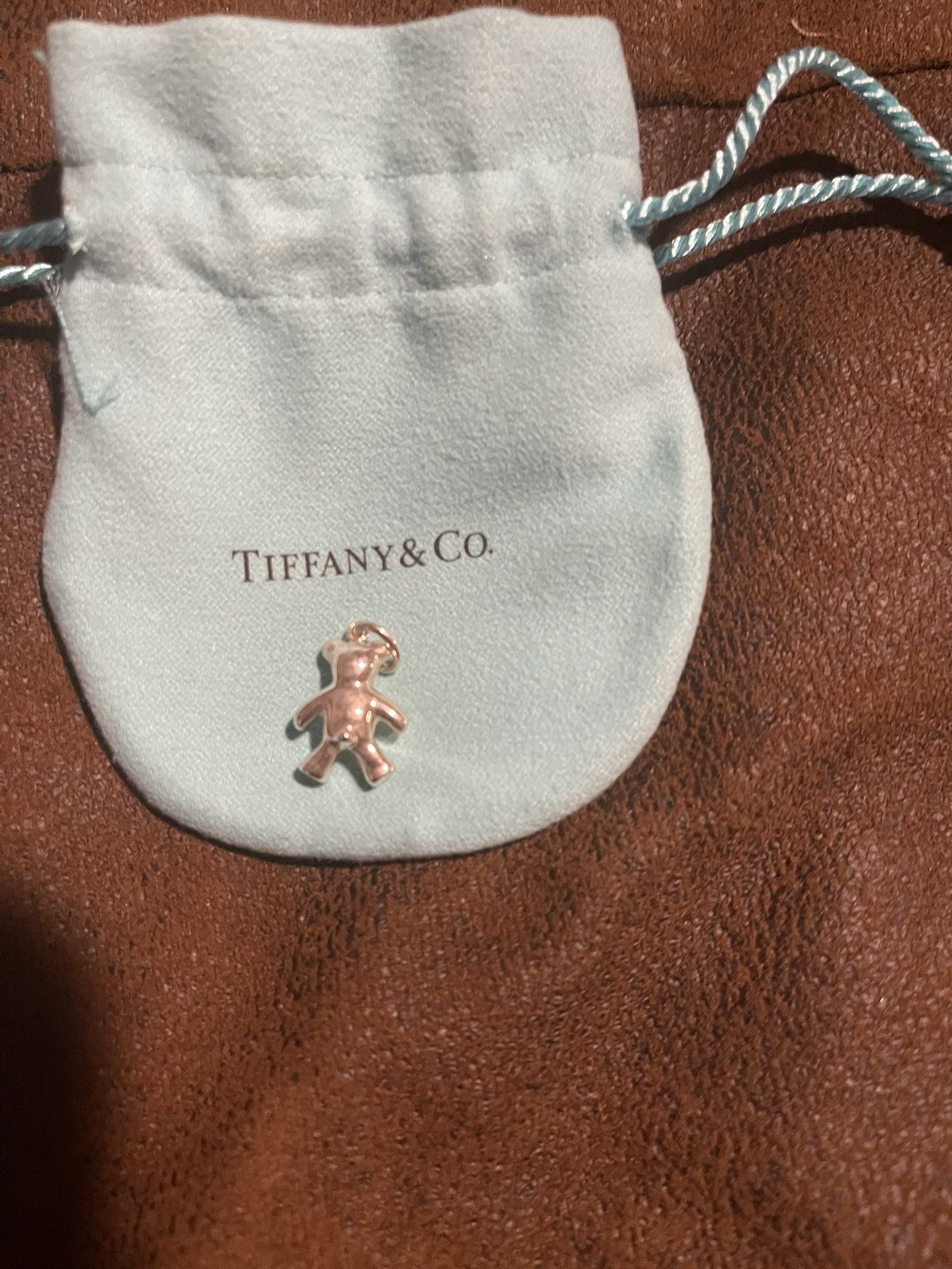 Tiffany & Co. Sterling silver teddy bear Charm