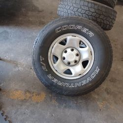 2014 Toyota Tacoma Rim And Tires 