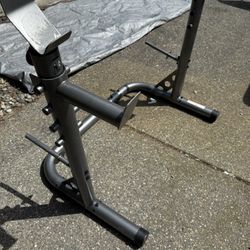 Weights Bench Squat Rack