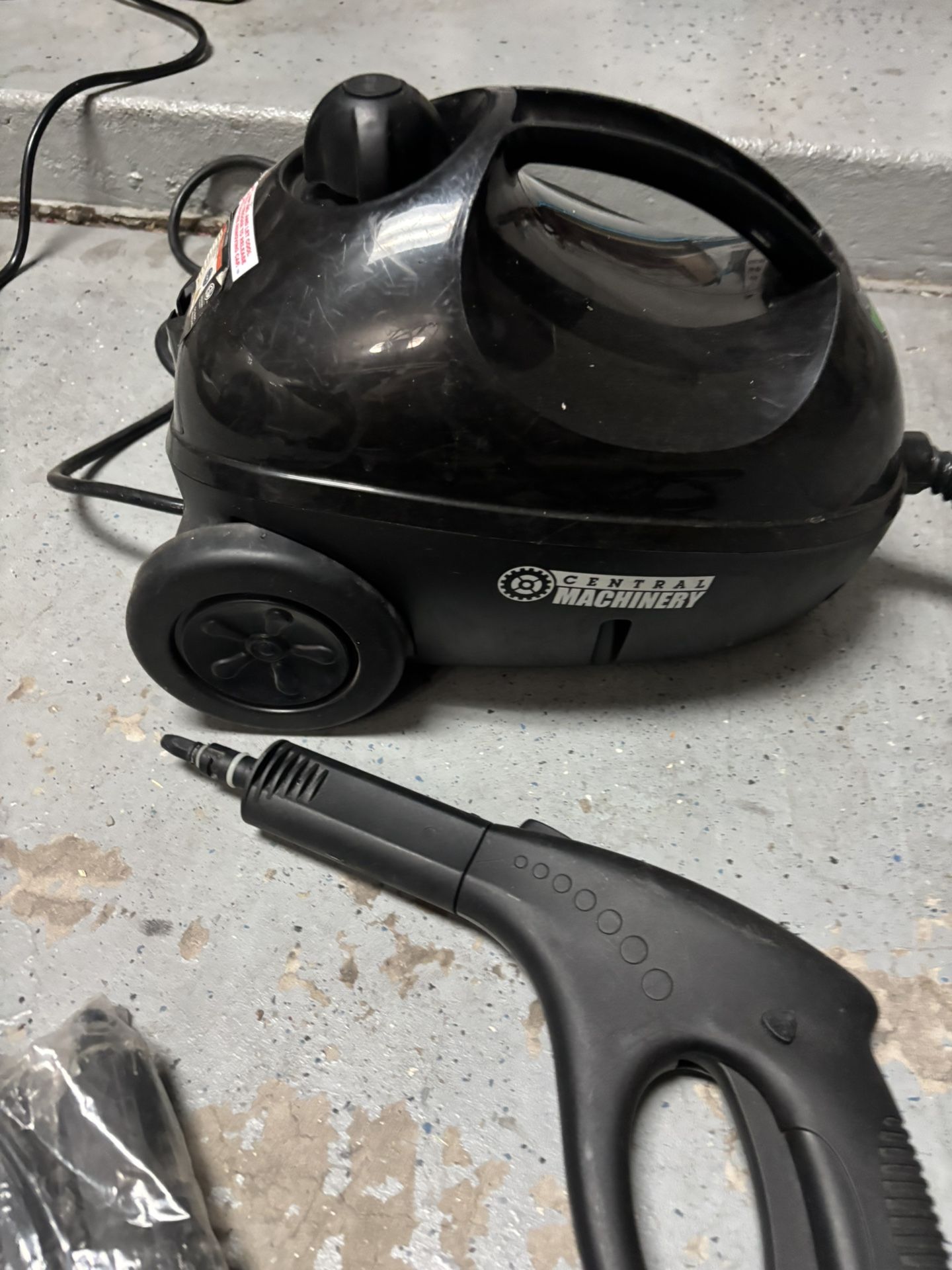 Harbor Freight, Central Machinery, Portable Steam Cleaner