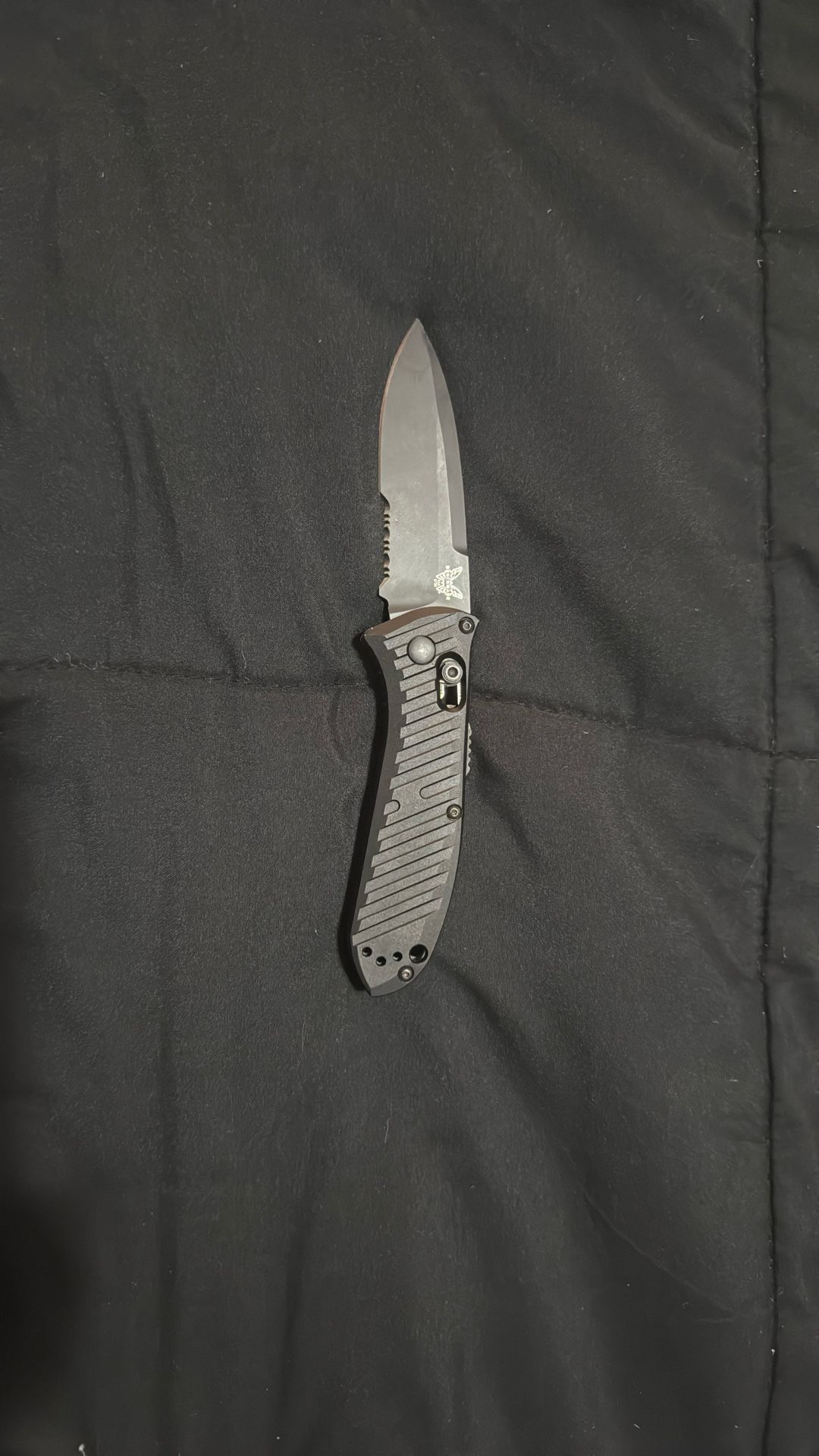 Black Pocket Knife