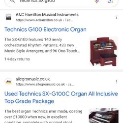 Technics  Digital SX G100 Organ
