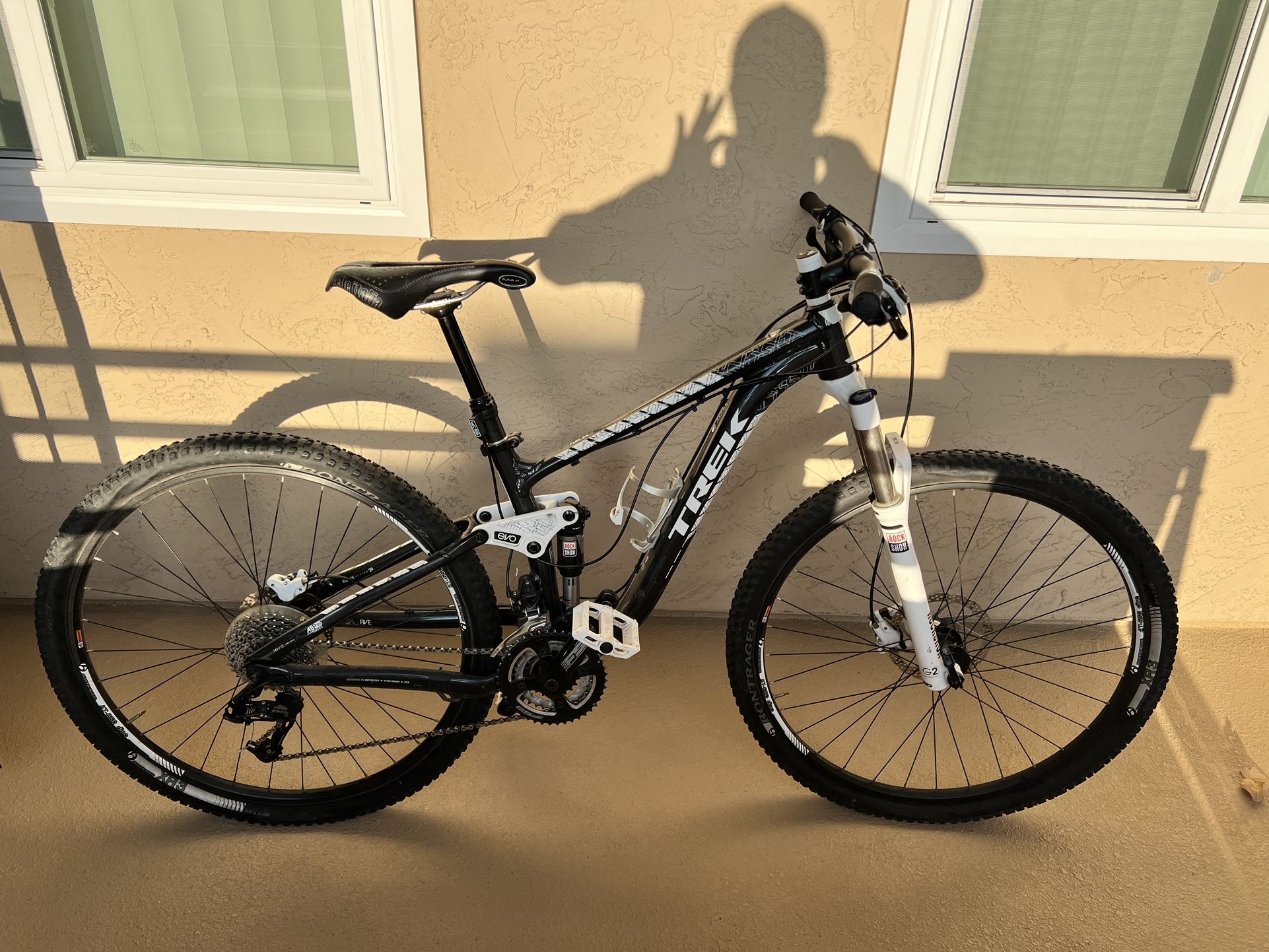 trek fuel ex-5 evo alu hydraulic disc f/s mountain bike sram juicy fox rockshock