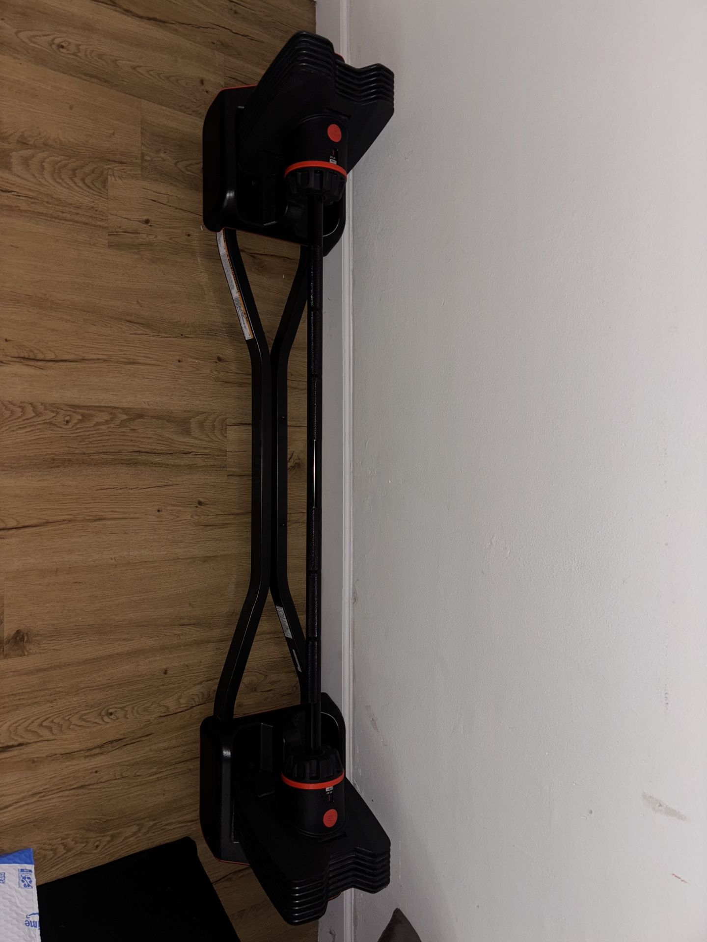 Bow flex Barbell 80 Lbs