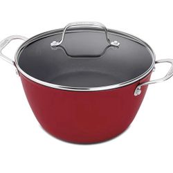 Cuisinart CastLite Nonstick 4.7 Qt. Cast Iron Dutch Oven, Black CL55-24BK