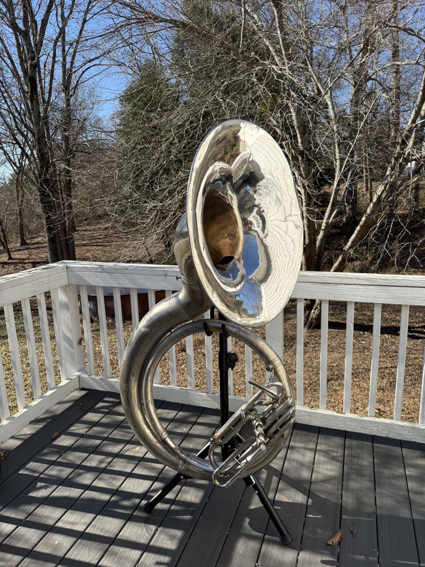 King 2350 Sousaphone Silver